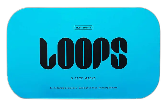 Loops Hyper Smooth Dark Spot Hydrogel Face Mask