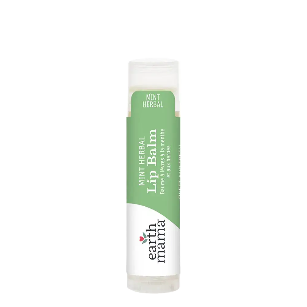 Earth Mama Organics Lip Balm Mint Herbal