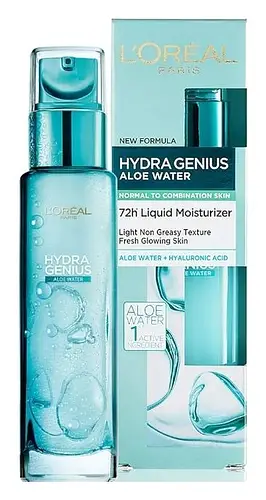 L'Oreal Hydra Genius Aloe Water Liquid Moisturizer For Normal To Combination Skin