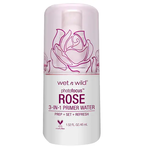 Wet n Wild Photo Focus Rose 3-In-1 Primer Water