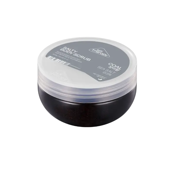 SalTherapy Salty Body Scrub Coal