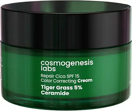 Cosmogenesis Labs Repair Cica SPF 15 Color Correcting Cream