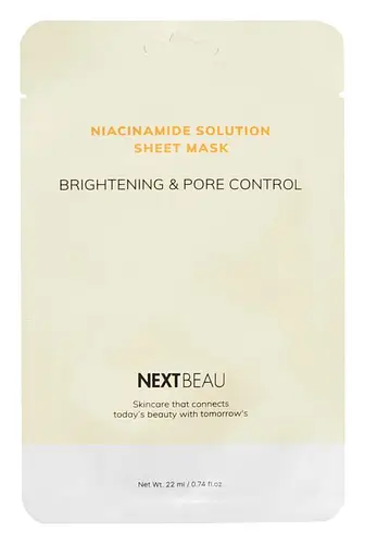 NEXTBEAU Solution Sheet Mask Niacinamide