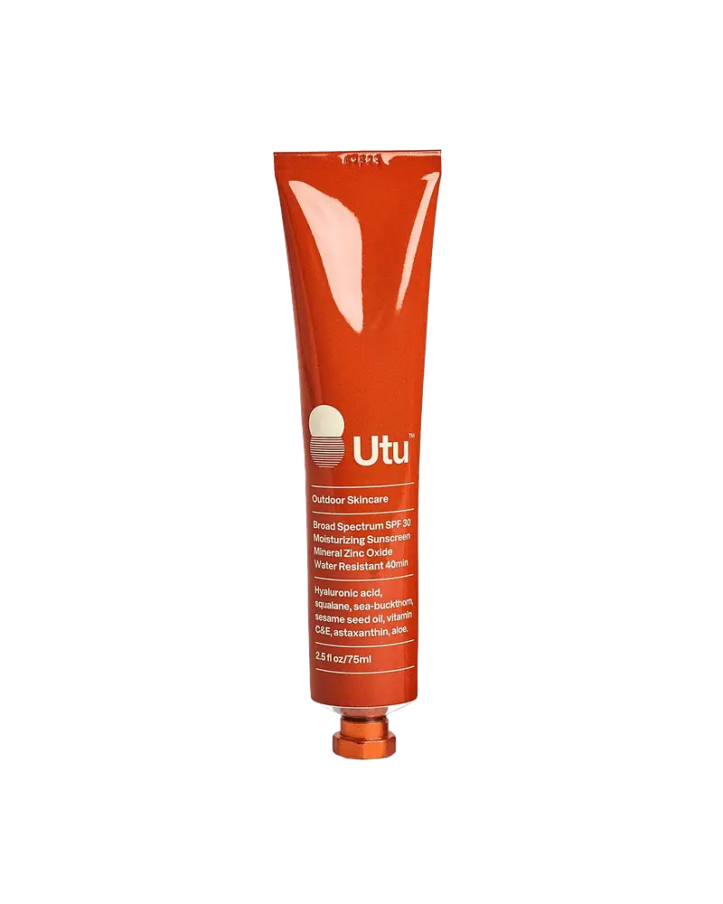Utu Outdoor Skincare SPF30 Daily Moisturizer Mineral Sunscreen