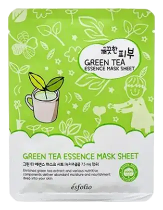 Esfolio Essence Mask Sheet Green Tea