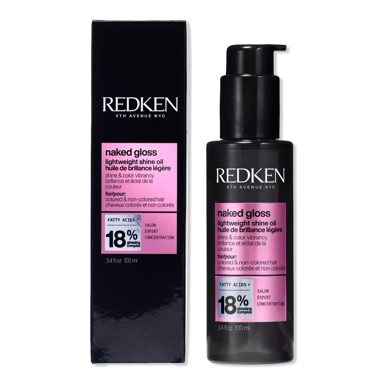 REDKEN Naked Gloss Lightweight Shine Oil