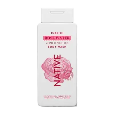 Native Body Wash Turkish Rose Water