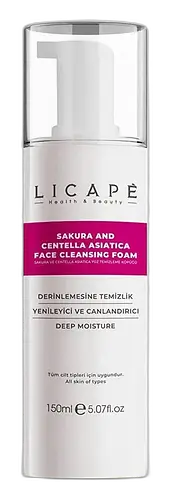 Licape Sakura And Centella Asiatica Face Cleansing Foam