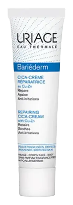 Uriage Bariéderm Repairing Cica-Cream with Cu-Zn