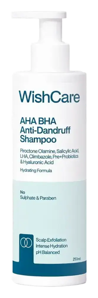 Wishcare AHA BHA Anti-Dandruff Shampoo