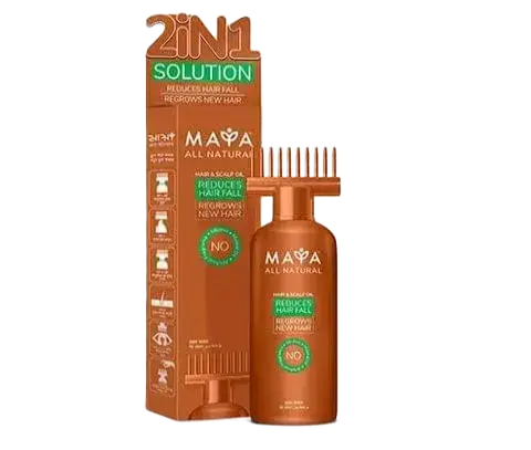 Maya True Herbs All Natural Hair & Scalp Oil