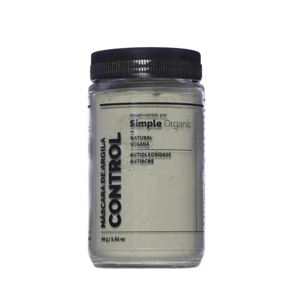 Simple Organic Máscara De Argila Control