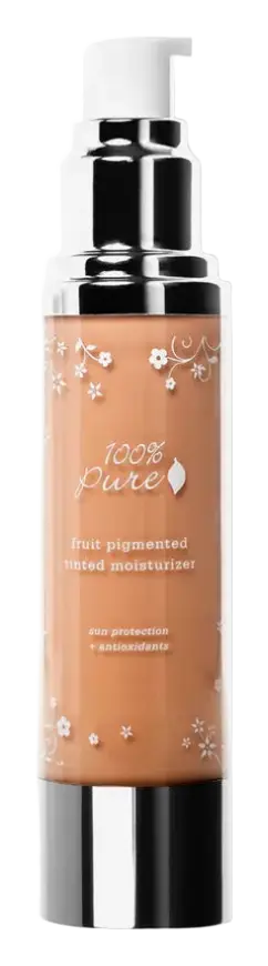 100% Pure Fruit Pigmented Tinted Moisturizer Peach Bisque