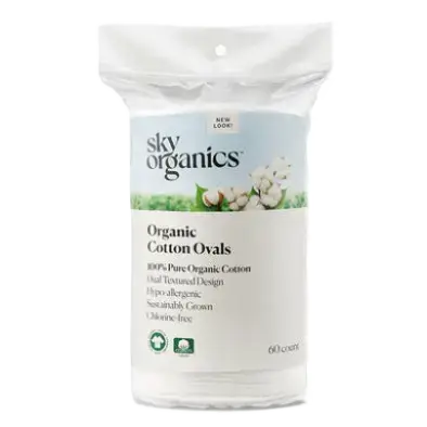 Sky Organics Cotton Pads Ovals