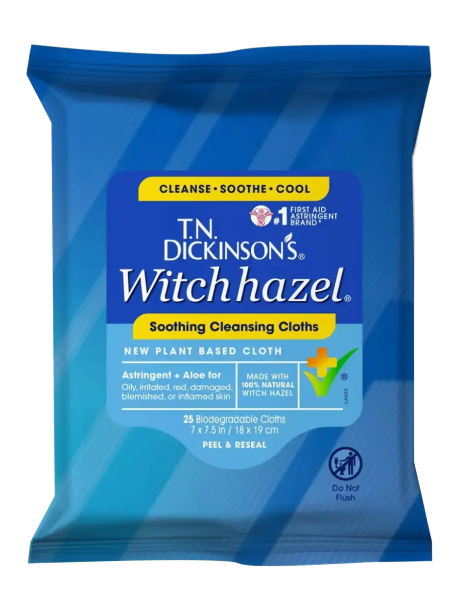 Dickinson's Witch Hazel Soothing Cleansing Cloths