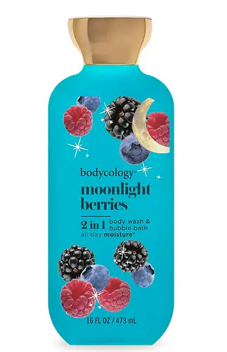 Bodycology 2 In 1 Body Wash & Bubble Bath Moonlight Berries
