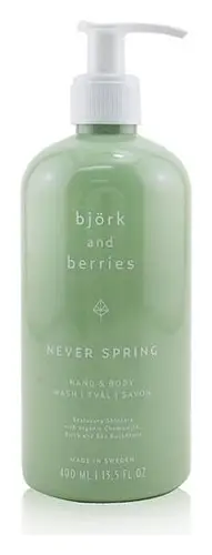 Björk & Berries Hand & Body Wash Never Spring