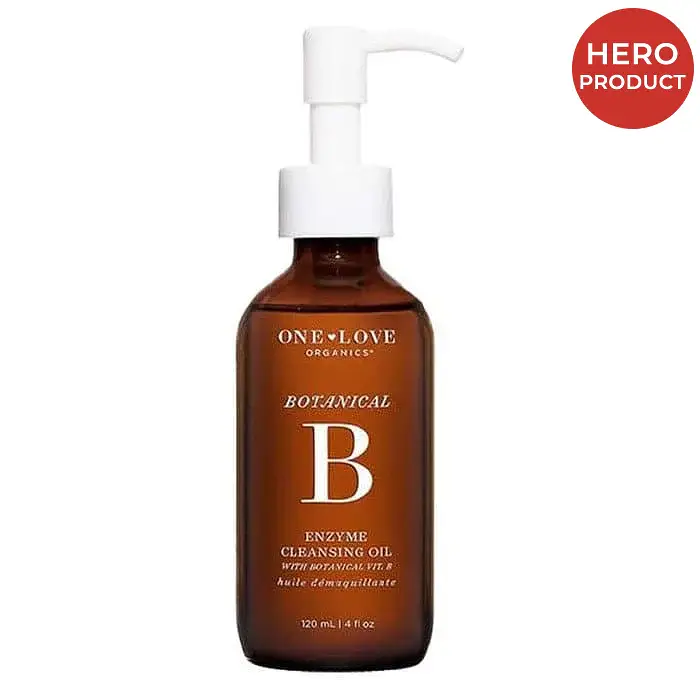 One Love Organics Beauty vitamin b enzyme CLEANSING OIL + MAKEUP REMOVER
