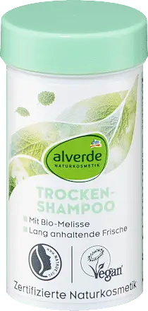Alverde Naturkosmetik Trockenshampoo mit Melissen