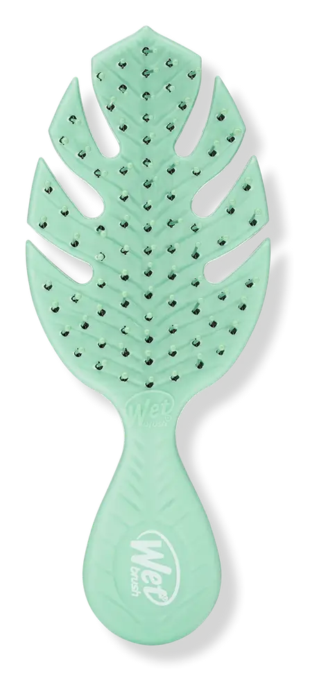 Wet Brush Go Green Mini Detangler Green