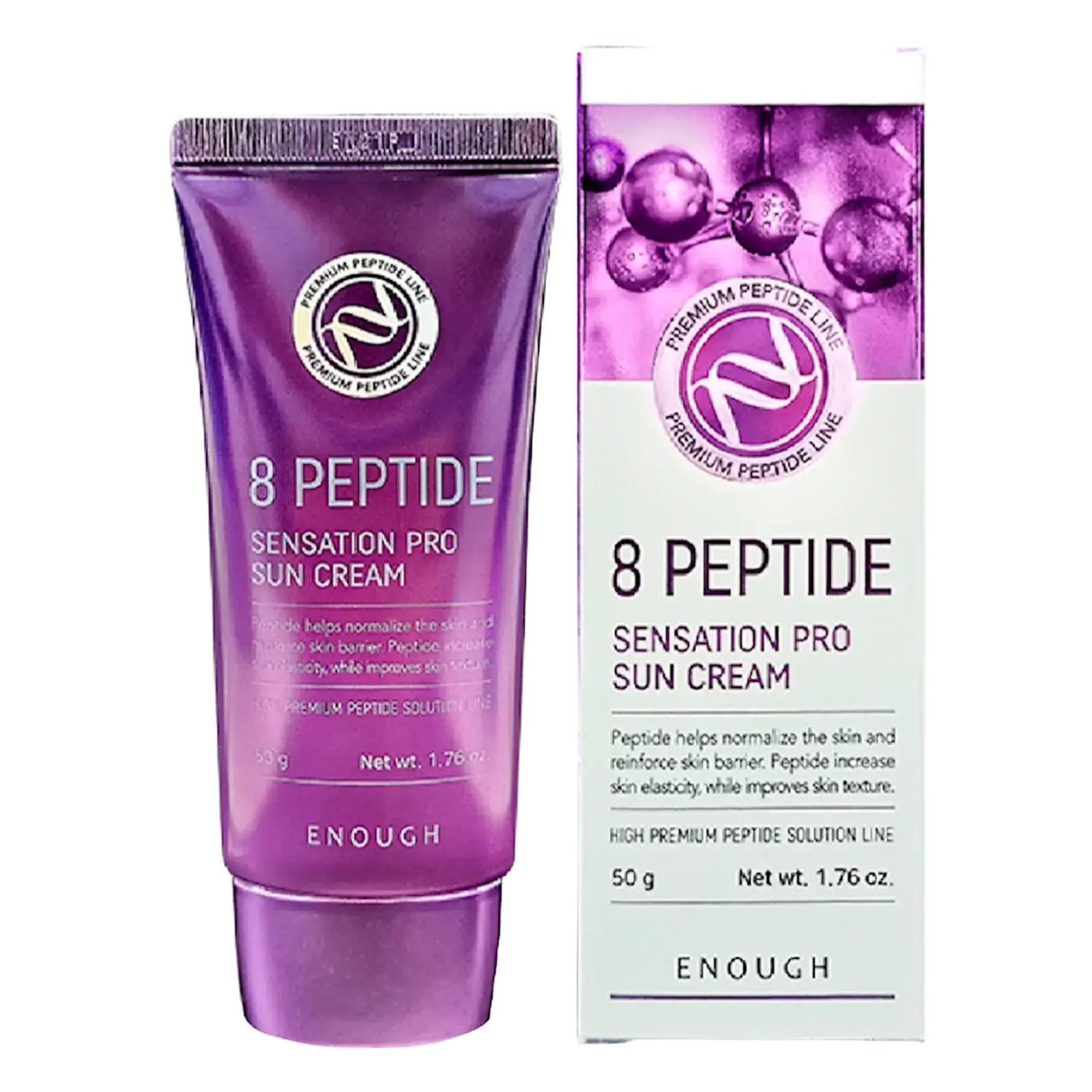 Enough 8 Peptide Sensation Pro Sun Cream SPF50 PA+++