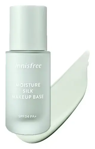 innisfree Moisture Silk Makeup Base SPF34 PA+ Green base