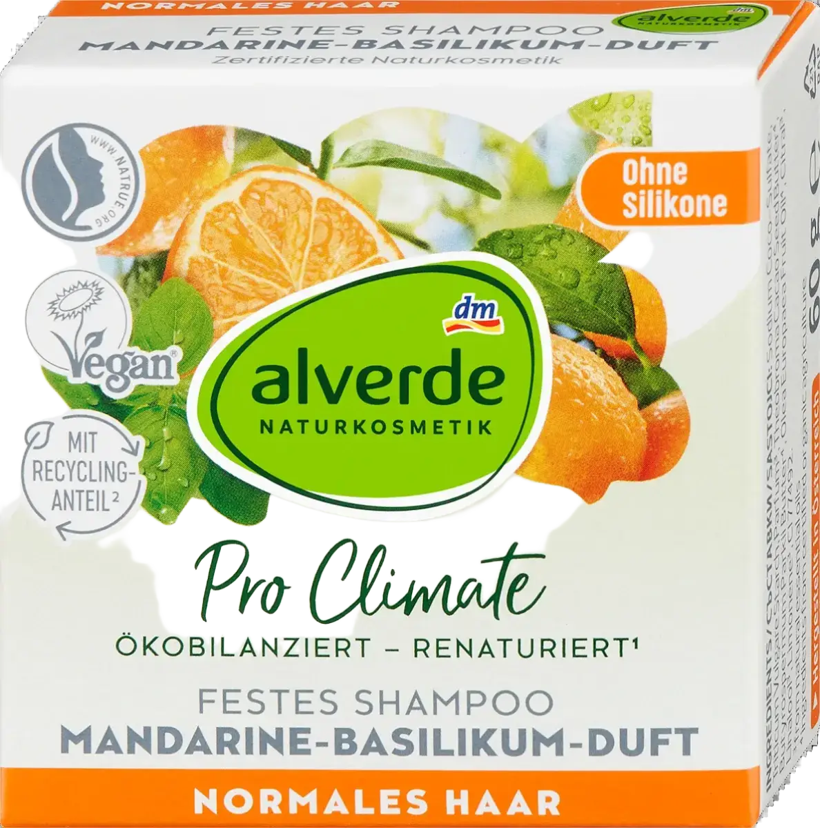 Alverde Naturkosmetik Pro Climate Festes Shampoo