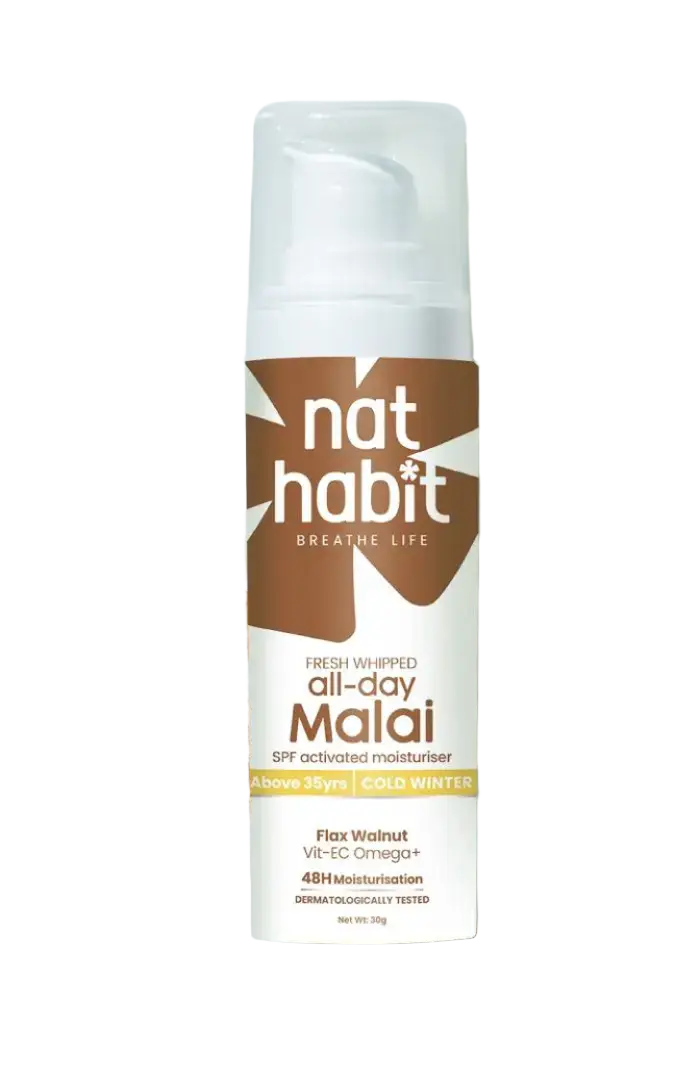 Nat Habit 48H Fresh Whipped All-Day Malai Moisturizer Cold Winter Flax Walnut