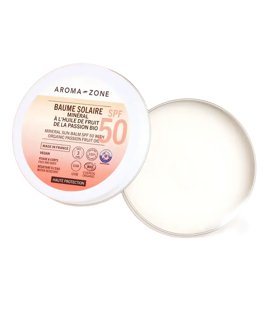 Aroma-Zone Baume Solaire Minéral SPF 50