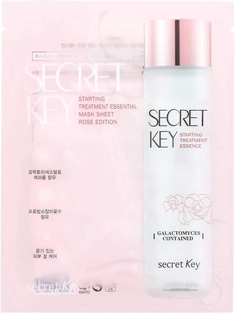 Secret Key Starting Treatment Essential Mask Sheet Rose Edition