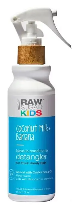 Raw Sugar Kids’ Leave-In Conditioner Detangler Coconut Milk + Banana