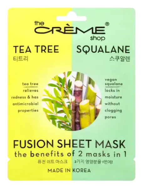 The Creme Shop Fusion Sheet Mask Tea Tree & Squalane
