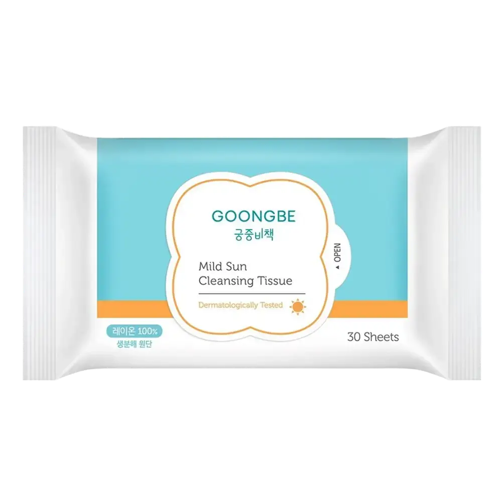 Goongbe Mild Sun Cleansing Tissue