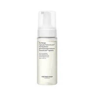 The Face Shop The Therapy Vegan Glow Hyaluronic Acid Foam Cleanser