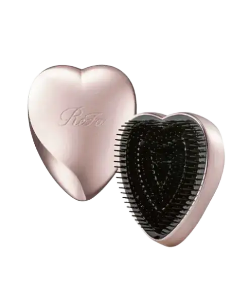 ReFa Heart Brush Rose Gold