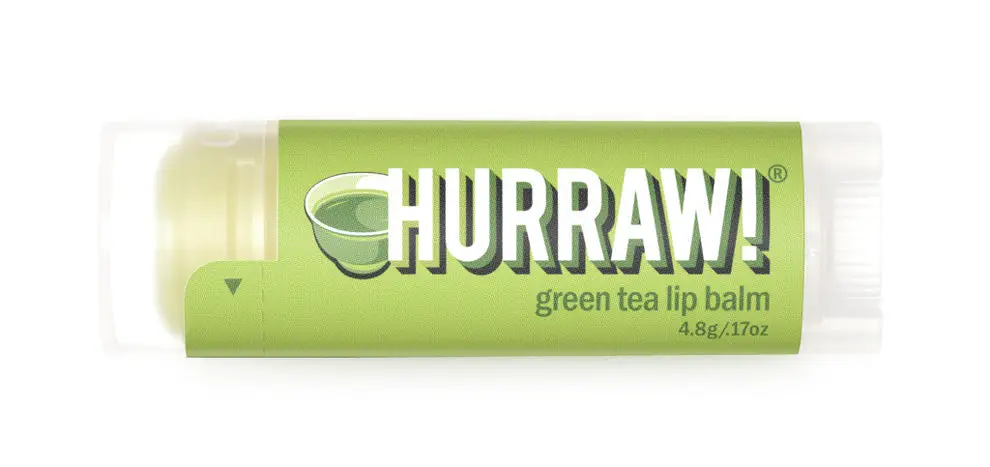 Hurraw! Classic Lip Balm Green Tea