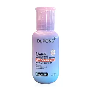 Dr. Pong B.L.U.E Color Tuning Whitening Sunscreen SPF 50+ PA++++