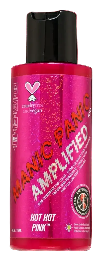 Manic Panic Amplified Semi-Permanent Hair Color Hot Hot Pink