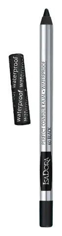 ISADORA Perfect Contour Kajal Waterproof 60 Black