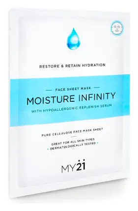 MY21 Moisture Infinity Infused With Hyaluronic Acid to Restore and Retain Hydration