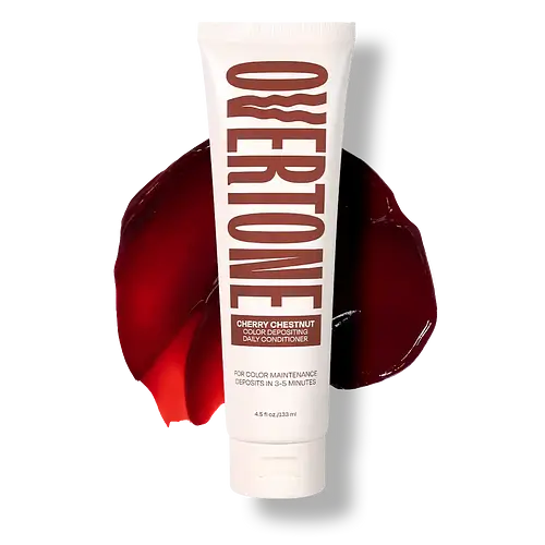 Overtone Color Depositing Daily Conditioner Cherry Chestnut