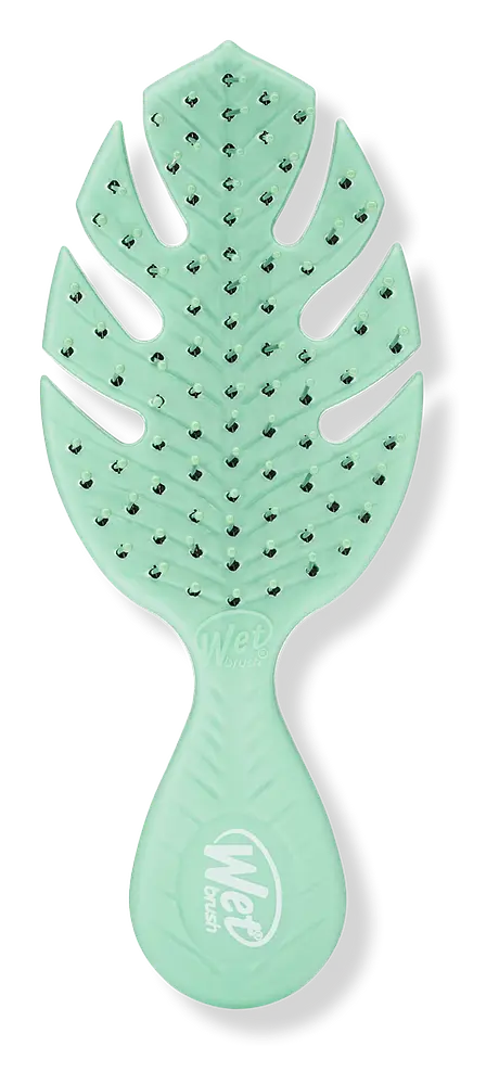 Wet Brush Go Green Mini Detangler Green
