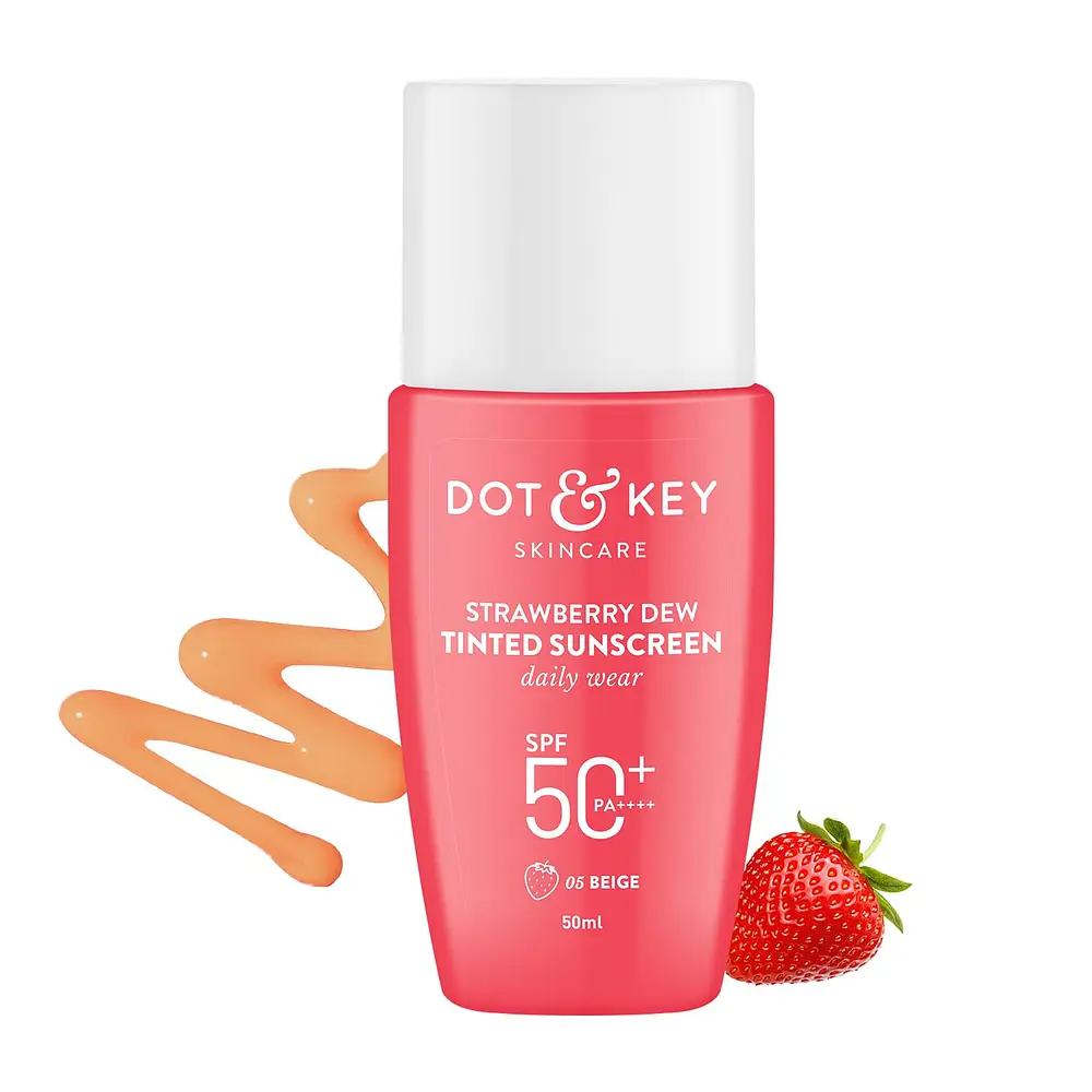 Dot & Key Skincare Strawberry Dew Tinted Sunscreen SPF 50+ Beige