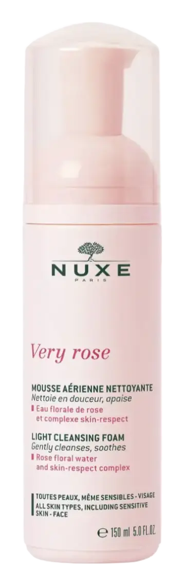 Nuxe Very Rose Light Cleansing Foam