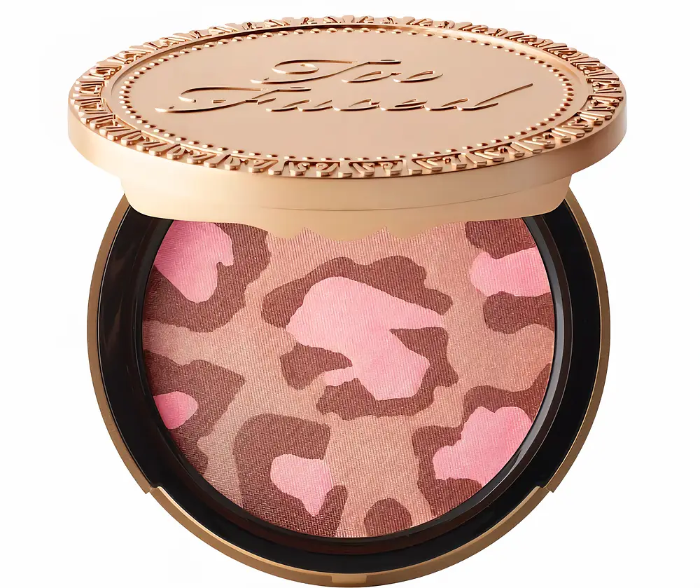 Too Faced Pink Leopard Bronzer
