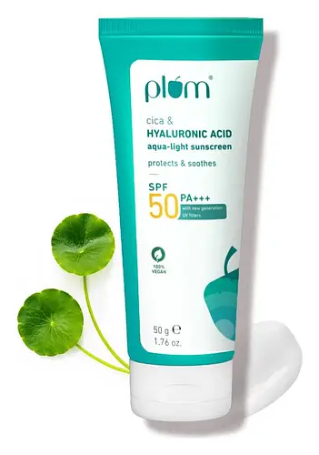 Plum Goodness Cica & Hyaluronic Acid SPF 50 PA+++ Sunscreen