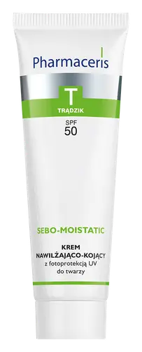 Pharmaceris T Sebo-Moistatic Krem Nawilżająco-Kojący SPF 50