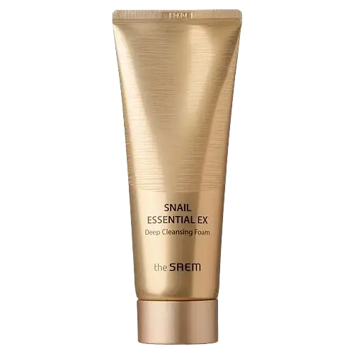 The Saem Snail Essential EX Wrinkle Solution Deep Cleansing Foam