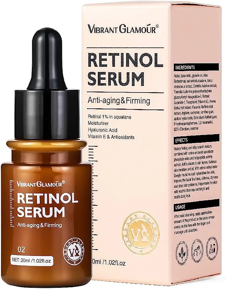 Vibrant Glamour Double Retinol Serum Anti-Aging Firming