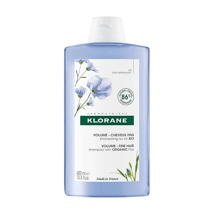 Klorane Volumising Shampoo with ORGANIC Flax